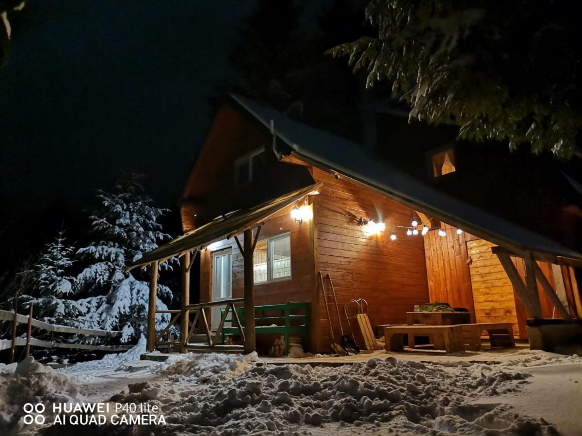 Vén Fenyő Kunyhó Ciceu Esterno foto
